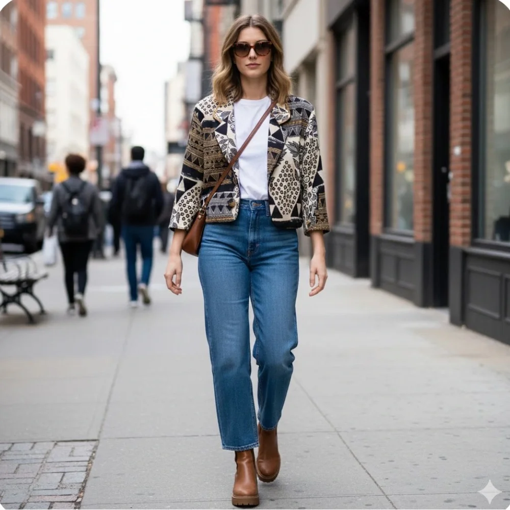 Boho vintage jacket - Picture 2 of 12